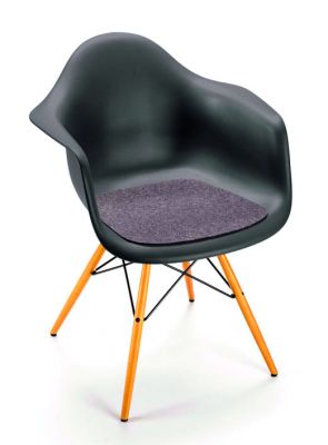 Seat cushion - felt cushion for Eames Plastic Arm Chairs (DAR / DAW), DAX Parkhaus Berlin